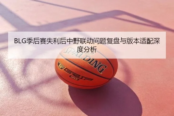BLG季后赛失利后中野联动问题复盘与版本适配深度分析